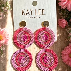 Kay Lee Seed Bead Earrings